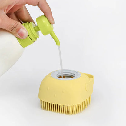 Silicone Pet Bath Massage Brush
