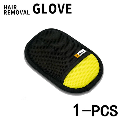 Pet Hair Remover Grooming Gloves for Cats & Dogs