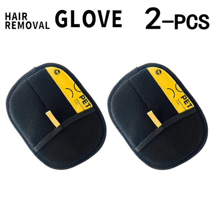 Pet Hair Remover Grooming Gloves for Cats & Dogs