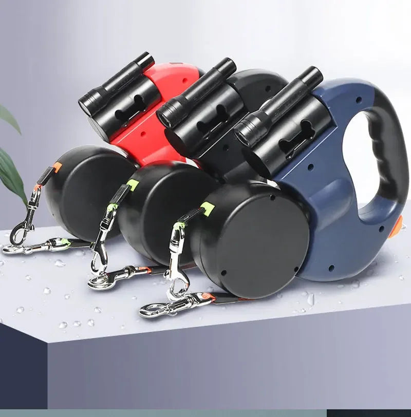 3-in-1 Reflective LED Dog Leash
