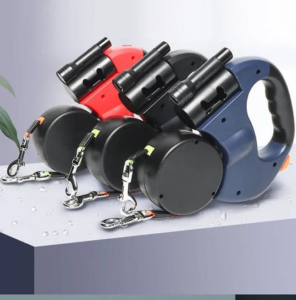 3-in-1 Reflective LED Dog Leash