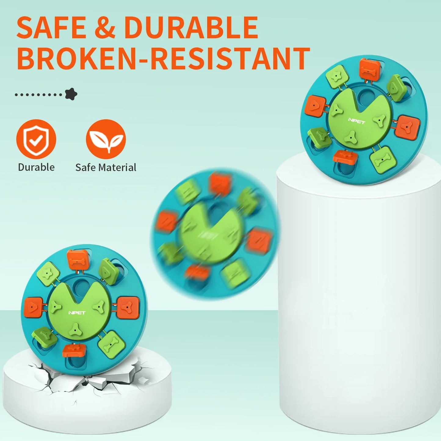 Interactive Slow Feeder Puzzle Toy